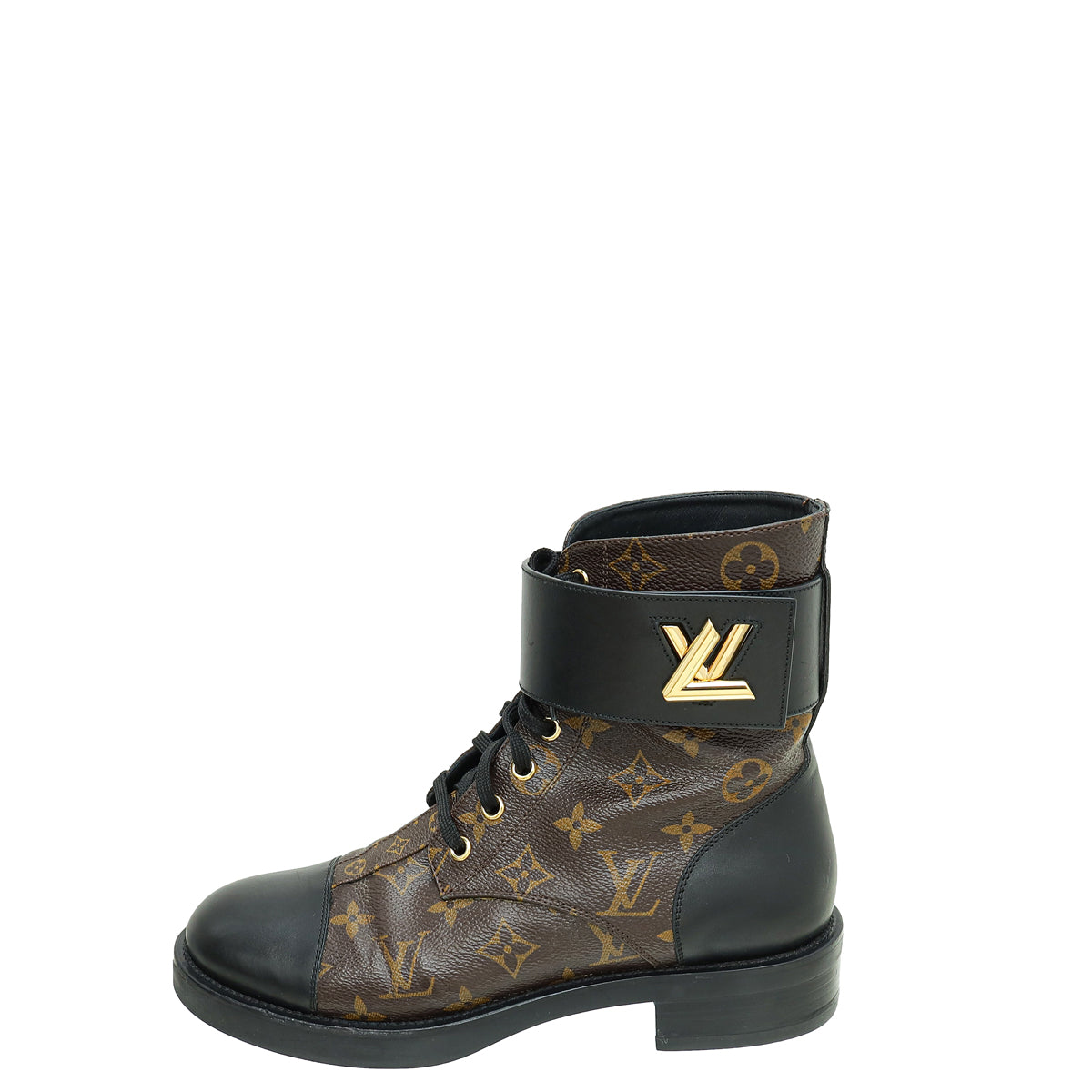 Louis Vuitton Bicolor Monogram Wonderland Flat Ranger Boot 39