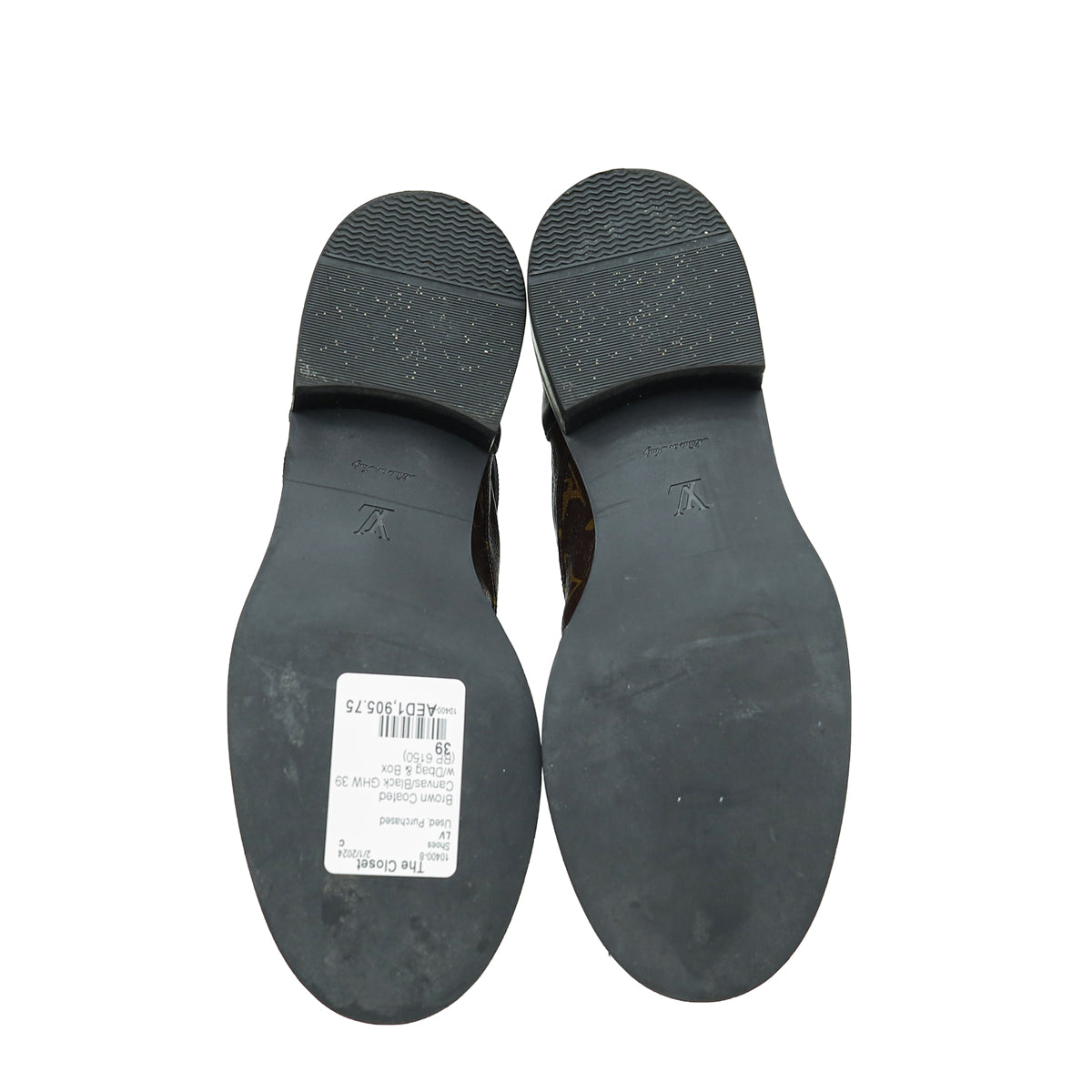 Louis Vuitton Bicolor Monogram Wonderland Flat Ranger Boot 39