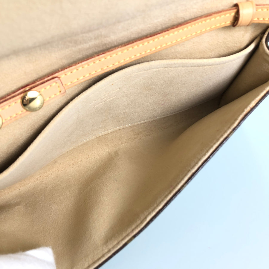 LOUIS VUITTON Monogram Pochette Twin GM M51852 Shoulder bag