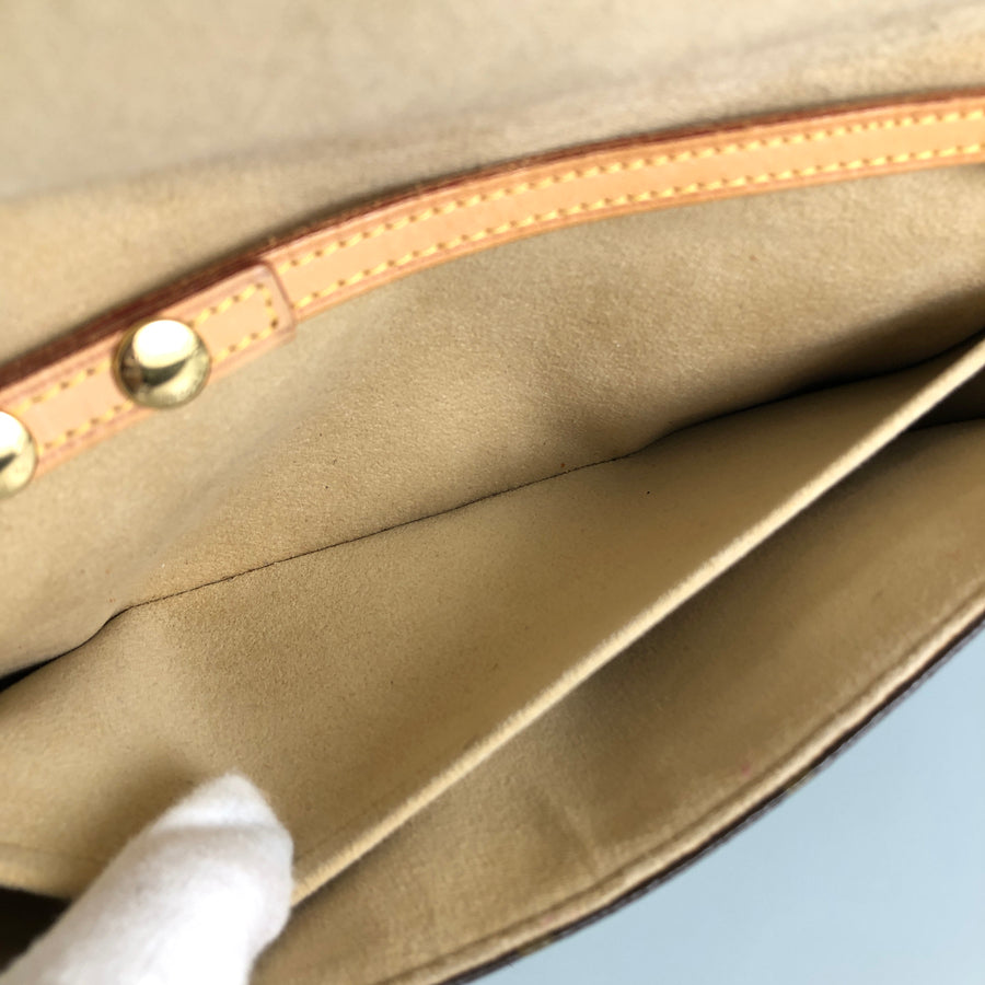 LOUIS VUITTON Monogram Pochette Twin GM M51852 Shoulder bag