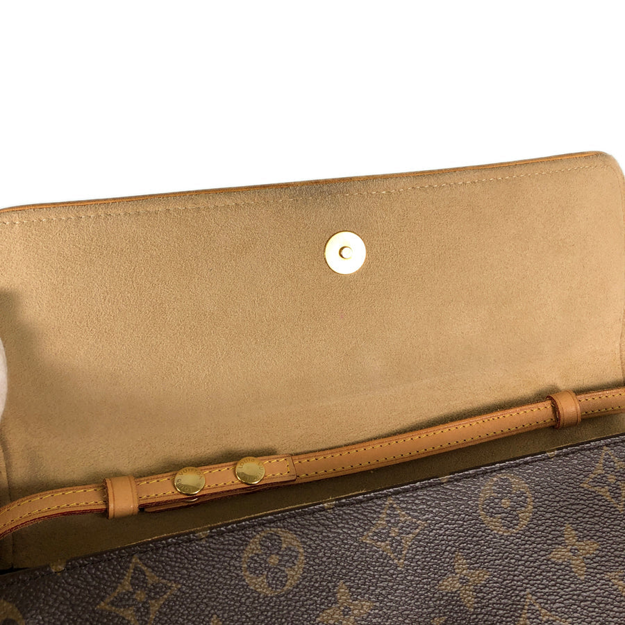 LOUIS VUITTON Monogram Pochette Twin GM M51852 Shoulder bag