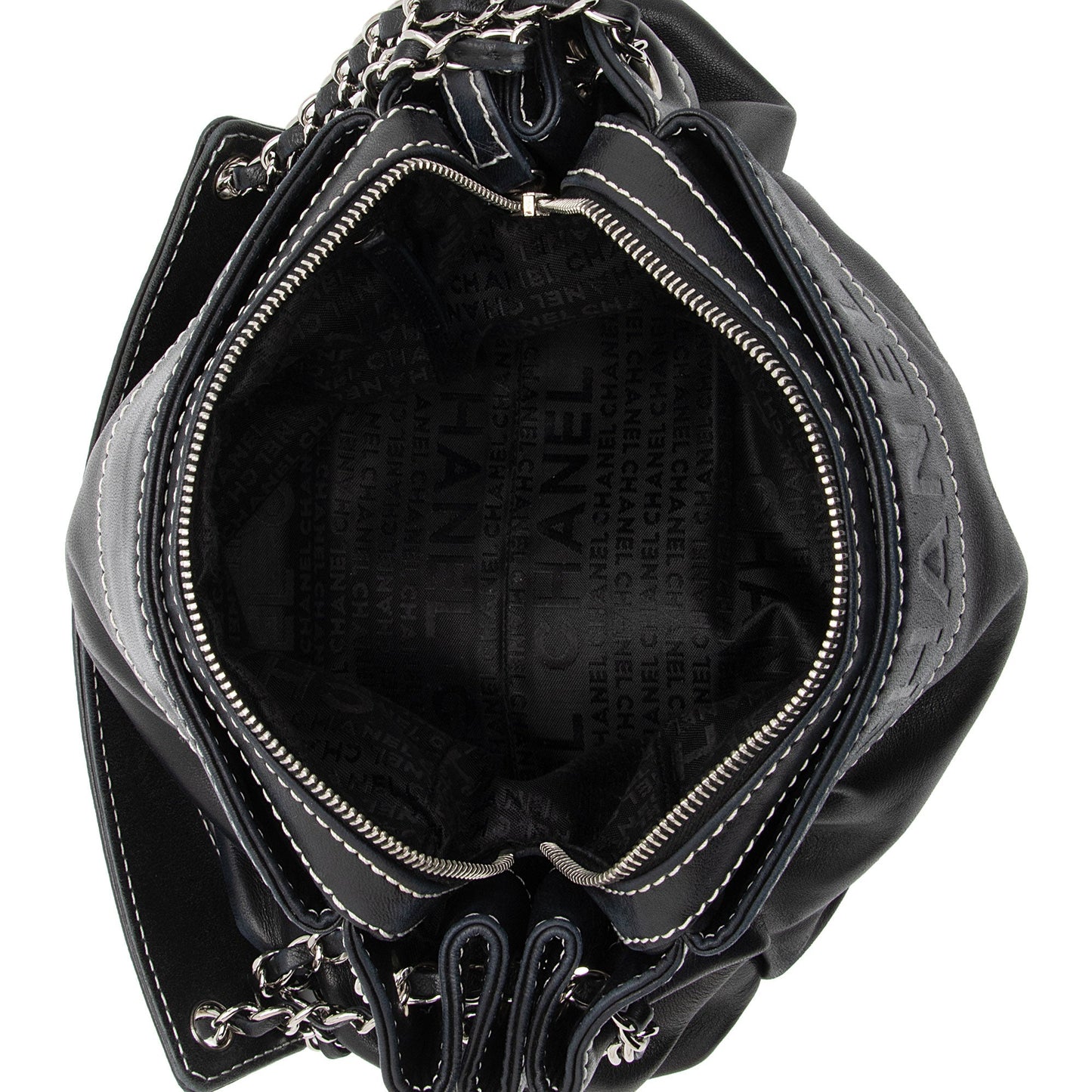 Chanel Lambskin LAX Accordion Shoulder Bag (SHF-WhynN4)