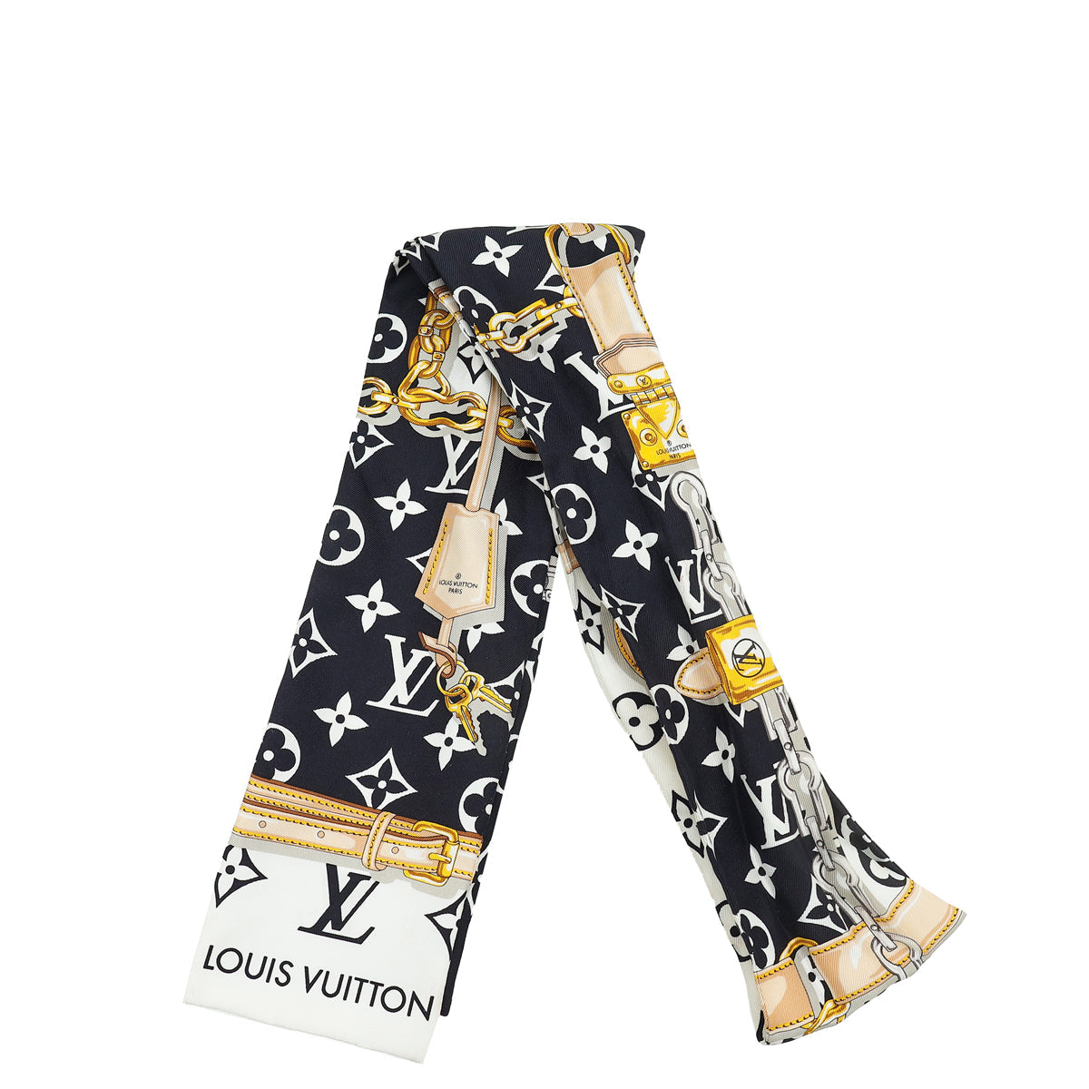 Louis Vuitton Multicolor Monogram Confidential Bandeau Scarf