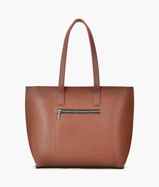 Horse brown long handle Tote Bags