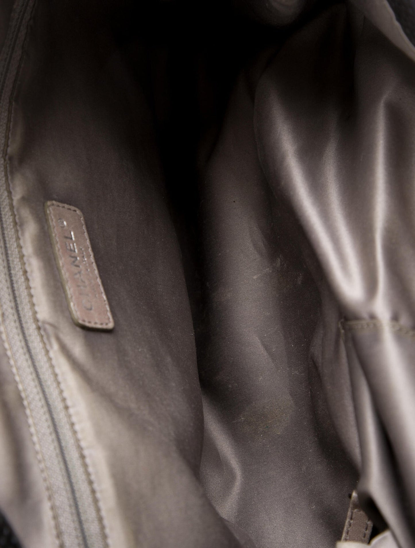 Chanel Perforated Accordion Flap Shoulder Bag