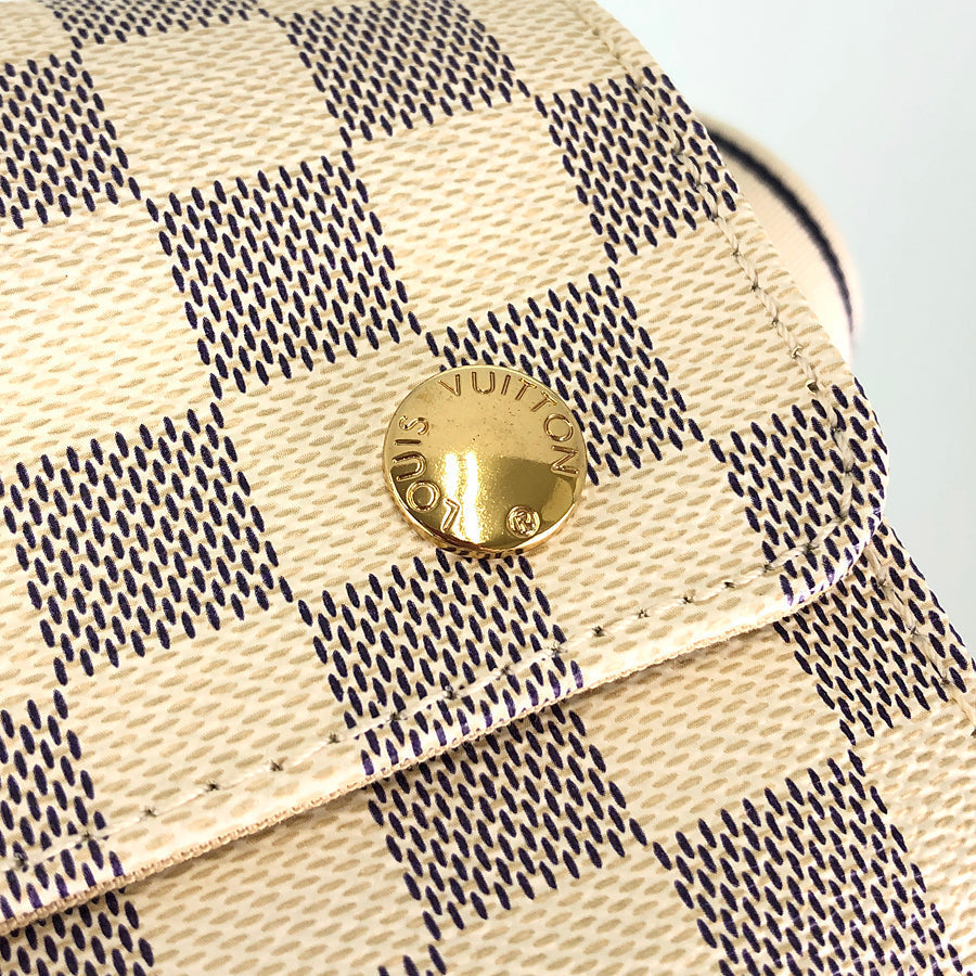 LOUIS VUITTON Damier Azur Naviglio N51189 Shoulder bag