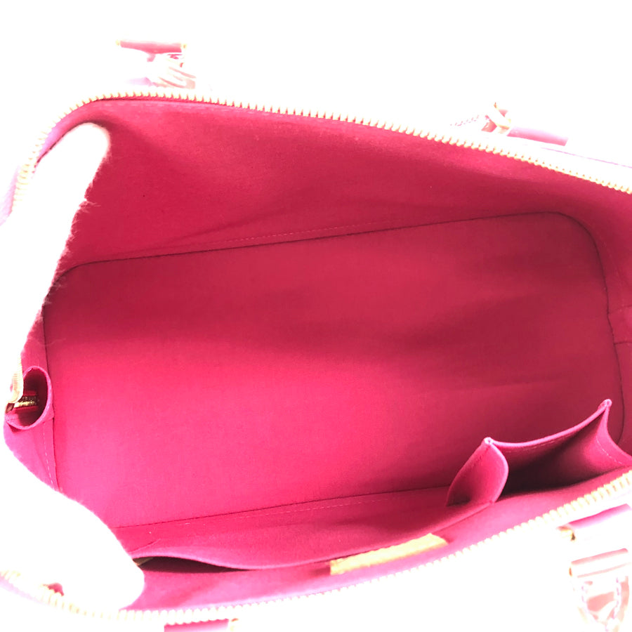 LOUIS VUITTON Vernis Rose Alma MM M93686 Hand bag