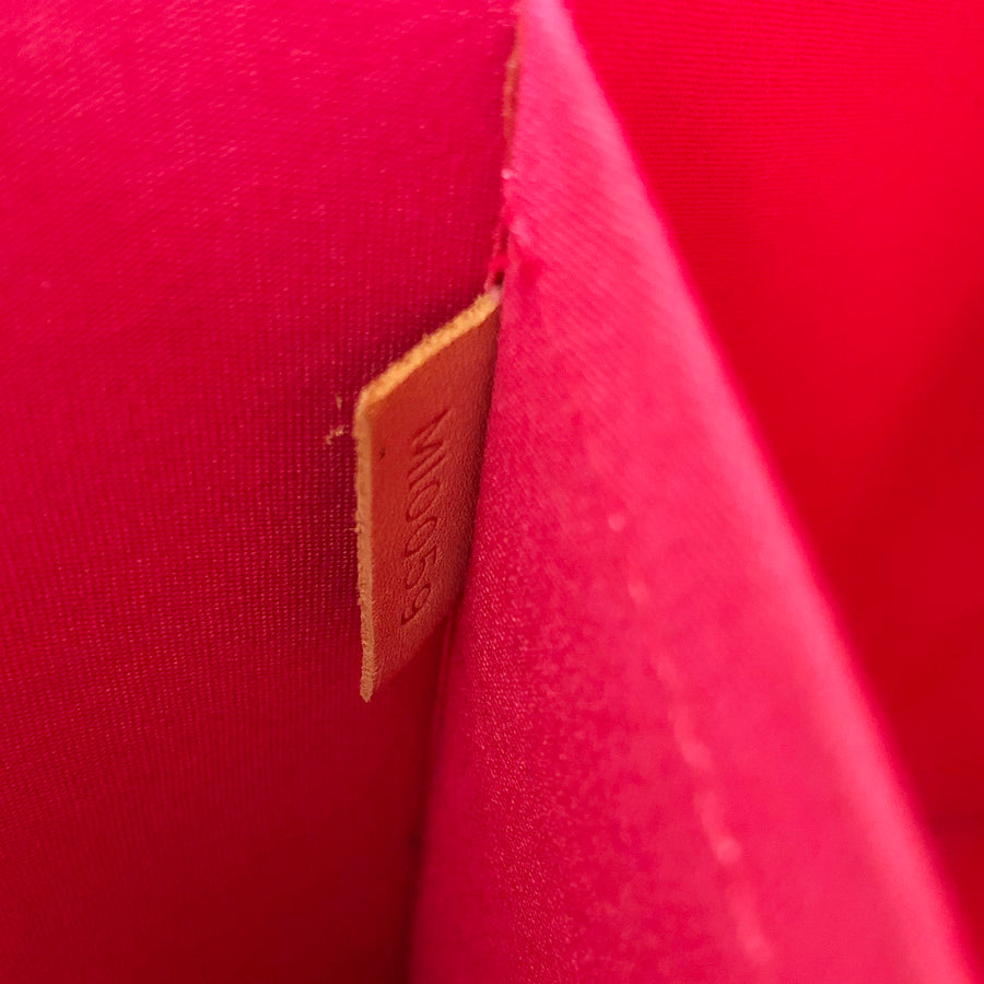LOUIS VUITTON Vernis Rose Alma MM M93686 Hand bag