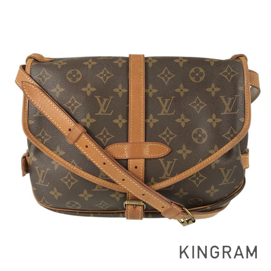 LOUIS VUITTON Monogram Saumur 30 M42256 Shoulder bag