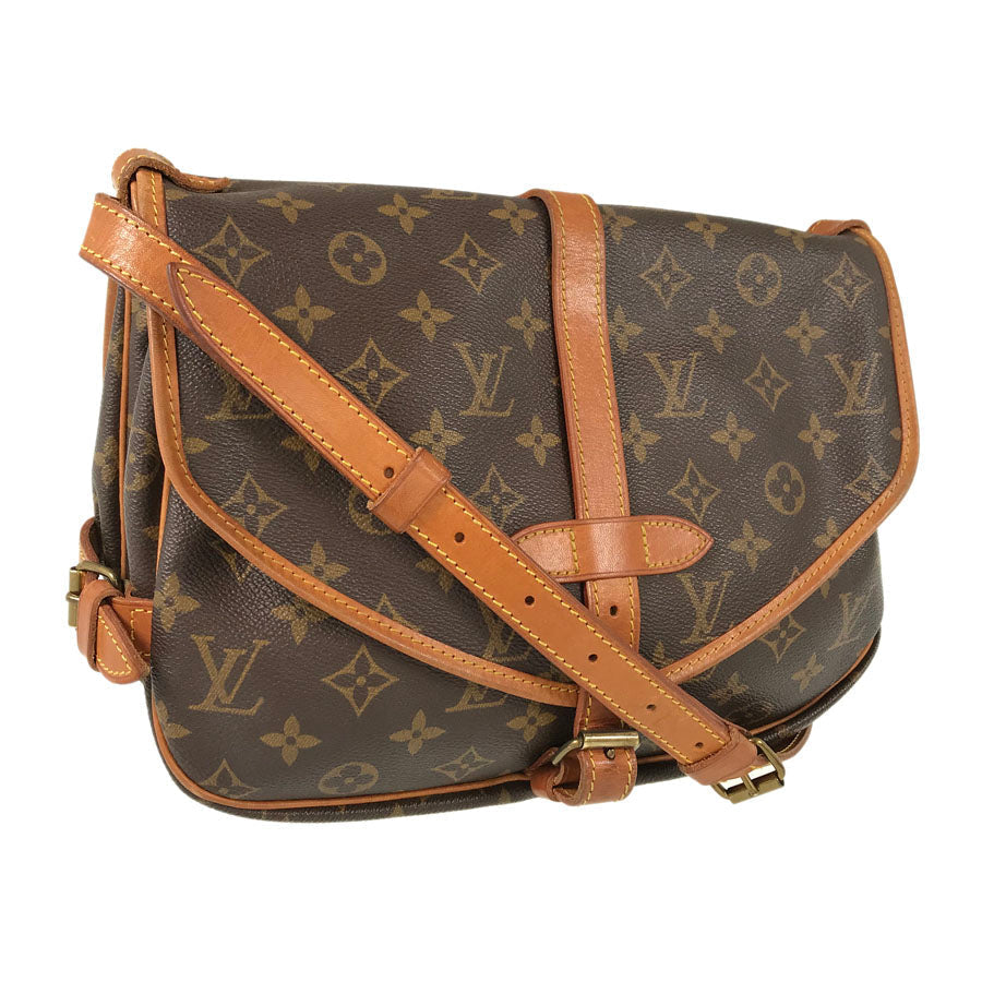 LOUIS VUITTON Monogram Saumur 30 M42256 Shoulder bag