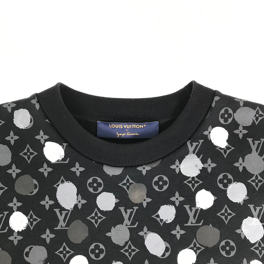 LOUIS VUITTON Yayoi Kusama LVxYK Painted Dot Crew Neck Men's Sweatshirt trainer