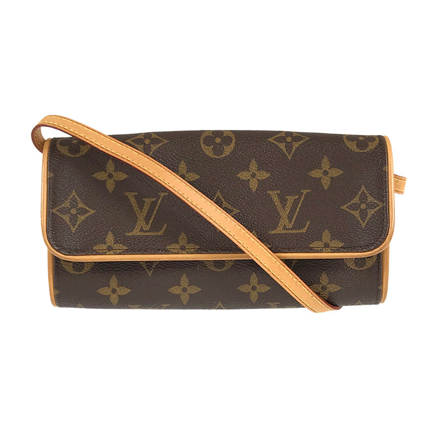 LOUIS VUITTON Monogram Pochette Twin PM M51854 Shoulder bag