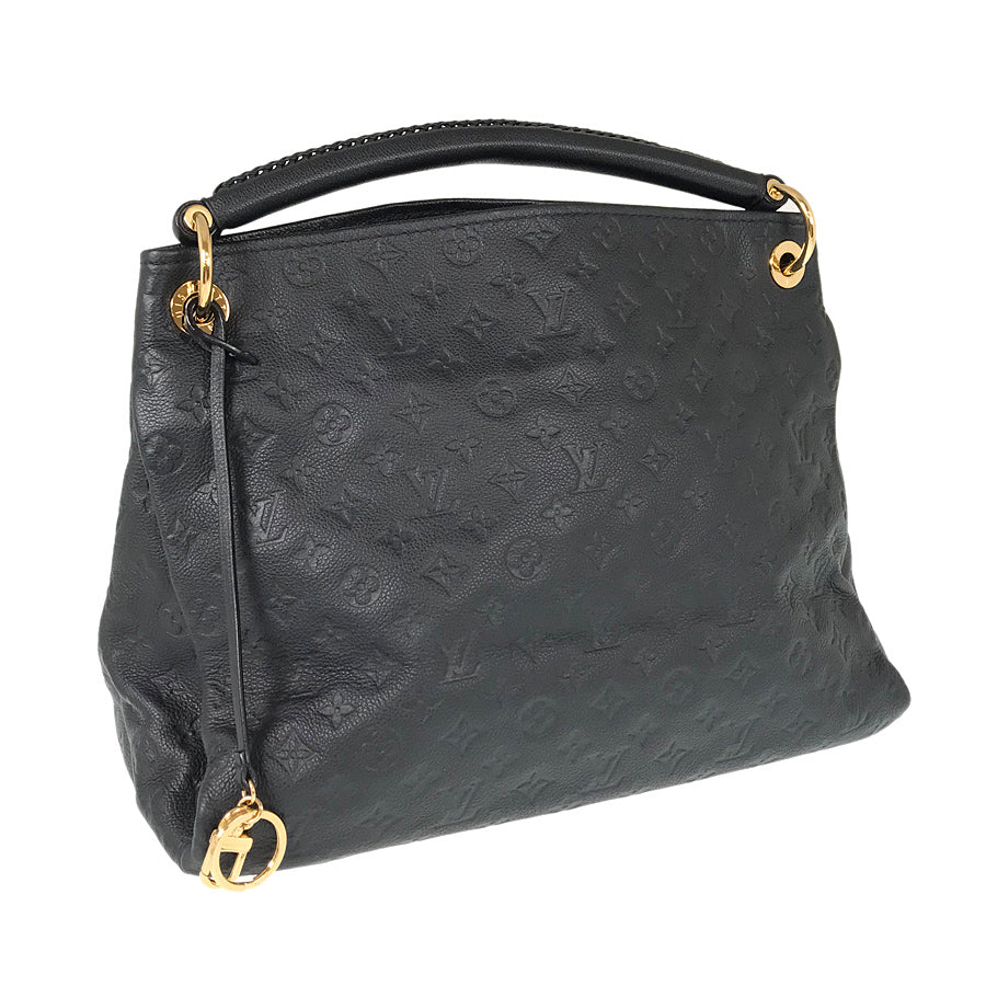 LOUIS VUITTON Artsy MM in Monogram Emplant Semi-Shoulder Shoulder Bag