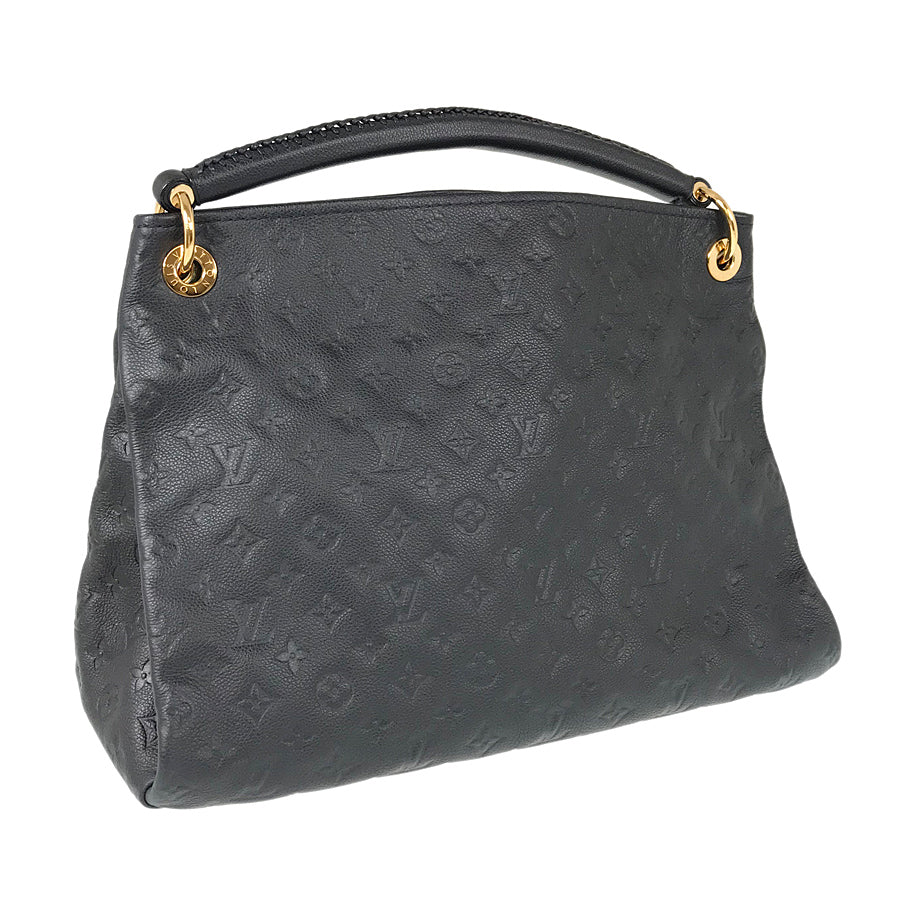 LOUIS VUITTON Artsy MM in Monogram Emplant Semi-Shoulder Shoulder Bag