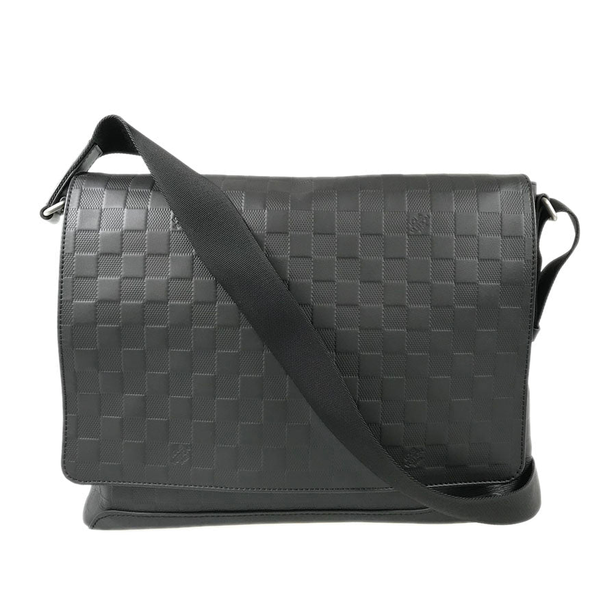 LOUIS VUITTON Damier Amphini District MM N41038 Shoulder bag