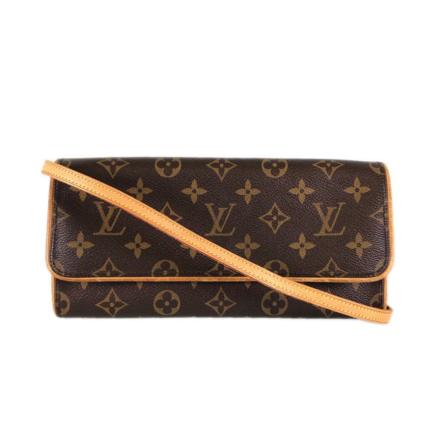 LOUIS VUITTON Monogram Pochette Twin GM M51852 Shoulder bag