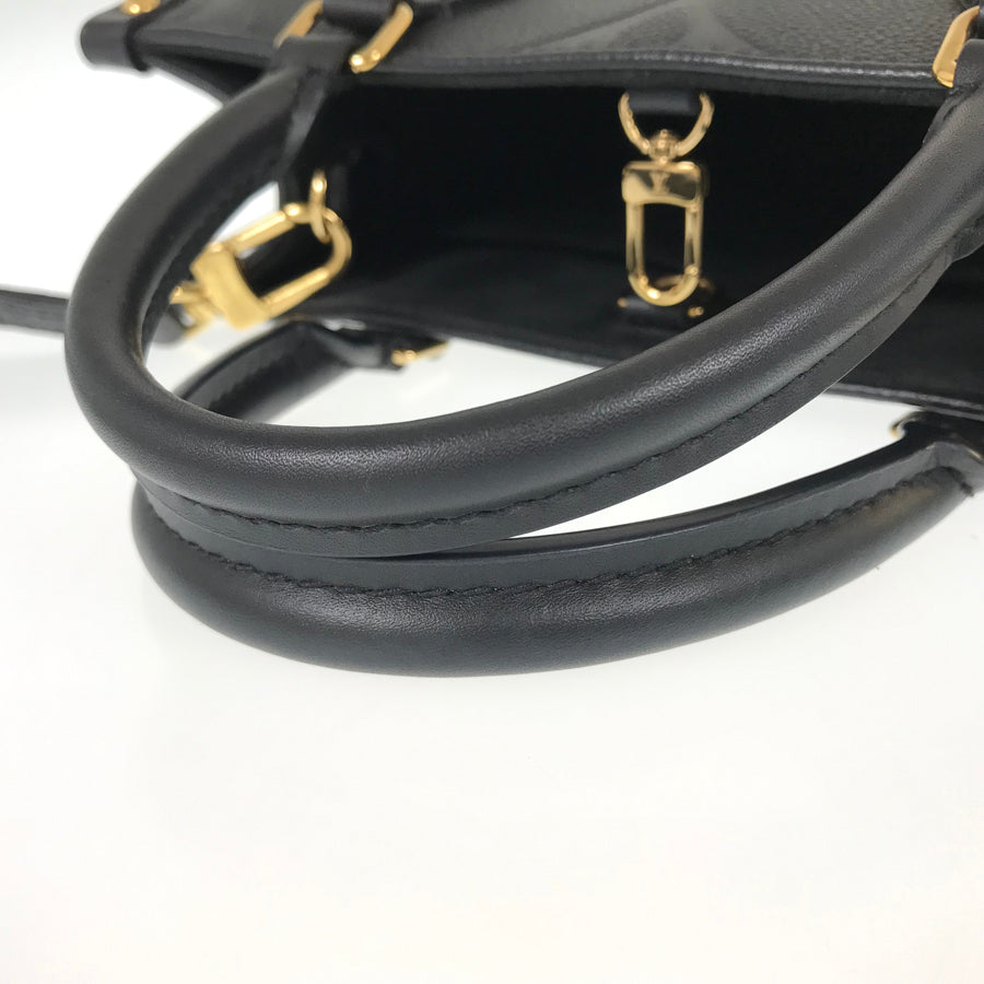 LOUIS VUITTON Monogram Empreinte On the Go PM 2WAY Shoulder Bag Handbag