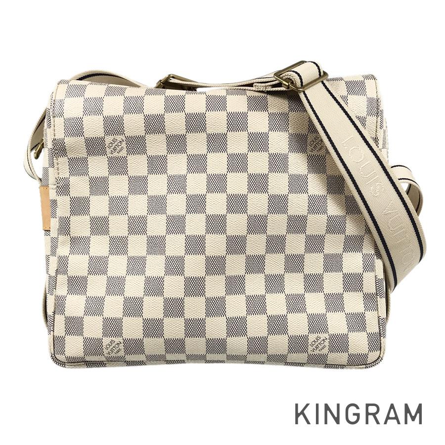 LOUIS VUITTON Damier Azur Naviglio N51189 Shoulder bag