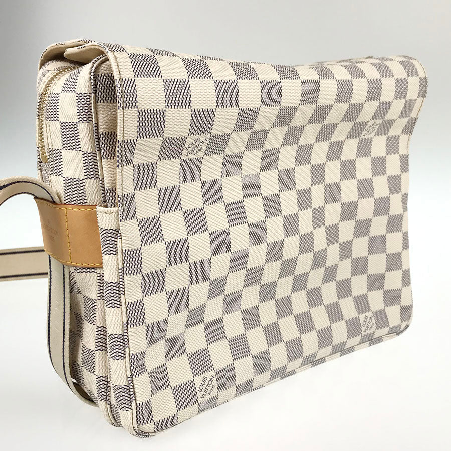 LOUIS VUITTON Damier Azur Naviglio N51189 Shoulder bag