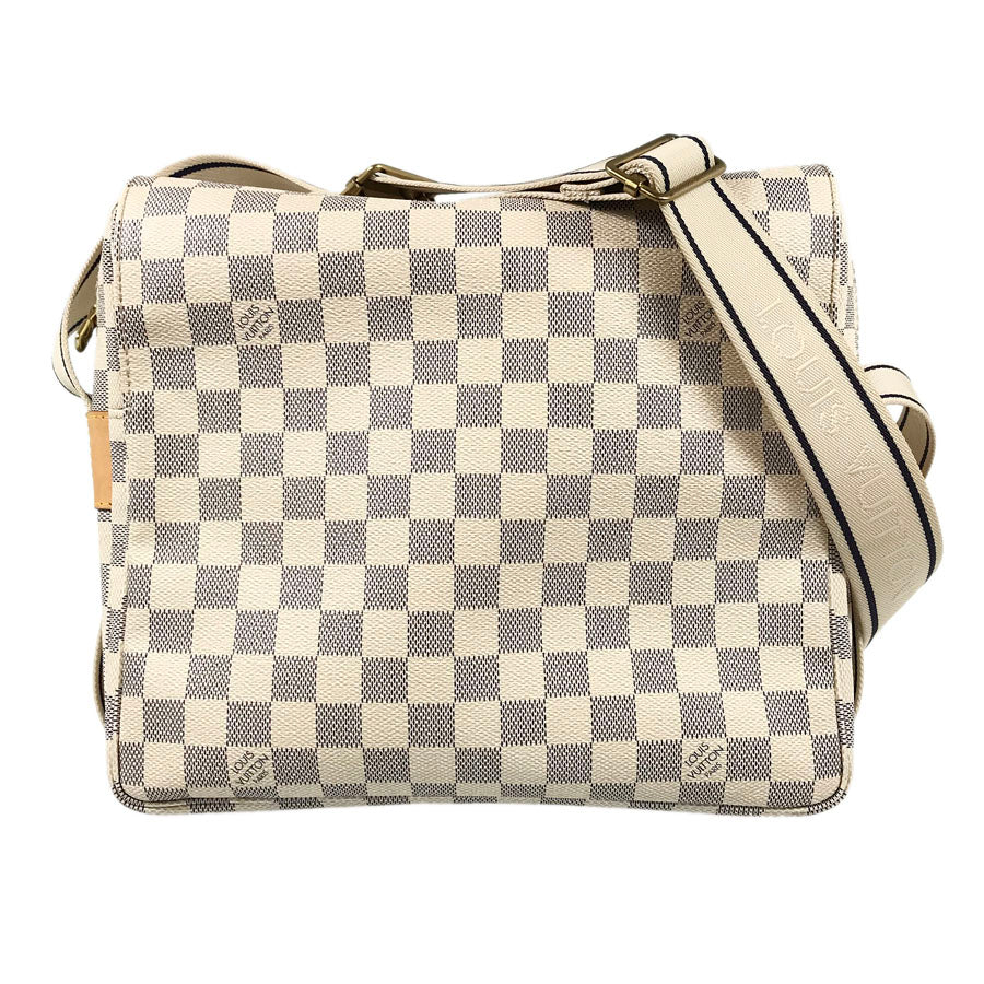 LOUIS VUITTON Damier Azur Naviglio N51189 Shoulder bag