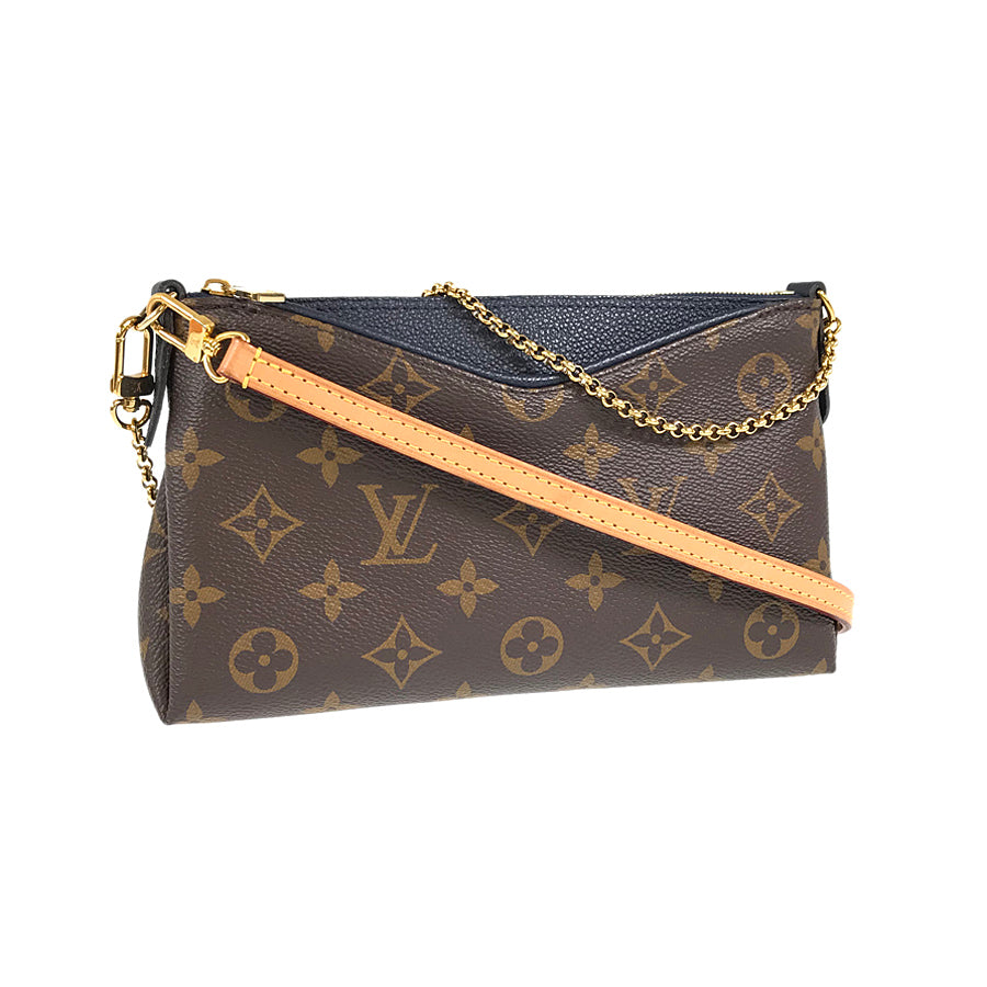 LOUIS VUITTON Monogram palas clutch M44058 Pouch