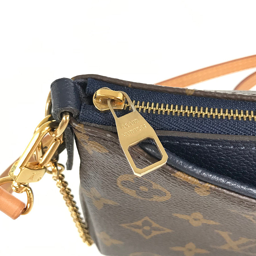 LOUIS VUITTON Monogram palas clutch M44058 Pouch