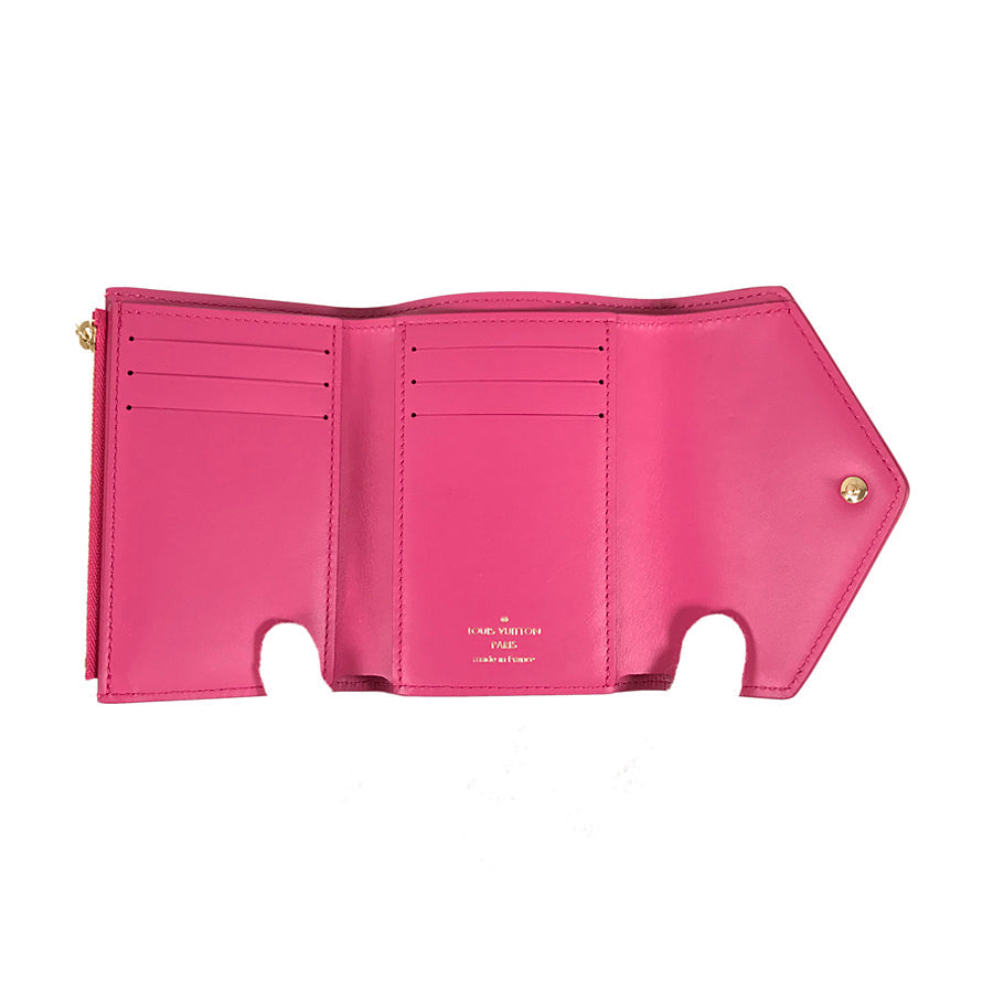 LOUIS VUITTON Nanogram Portefeiulle Victorine Tri-fold wallet