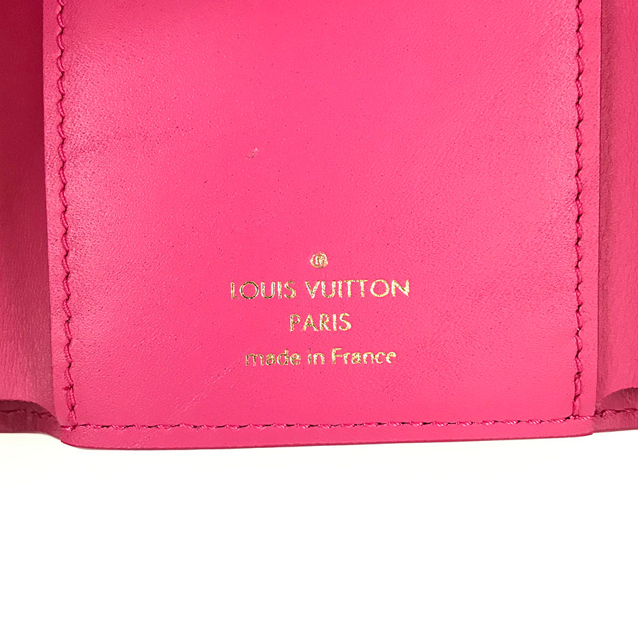 LOUIS VUITTON Nanogram Portefeiulle Victorine Tri-fold wallet
