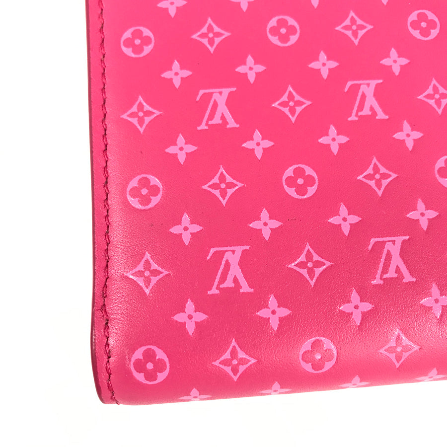 LOUIS VUITTON Nanogram Portefeiulle Victorine Tri-fold wallet