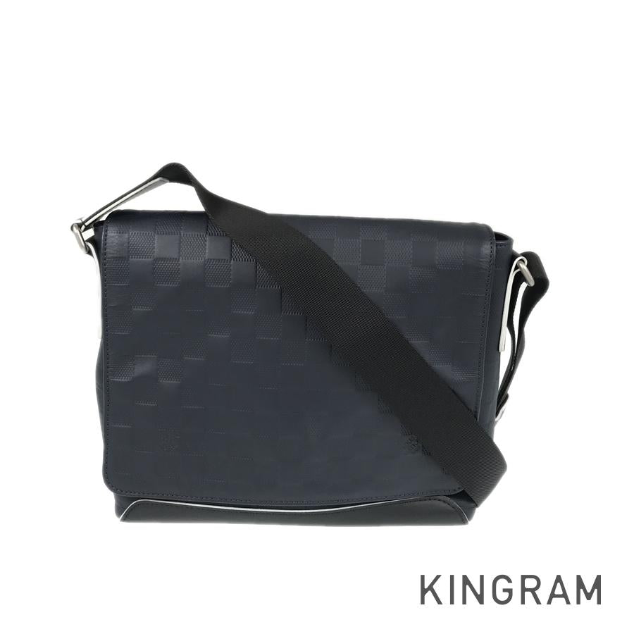 LOUIS VUITTON Damier Anfini District PM N41034 Shoulder bag