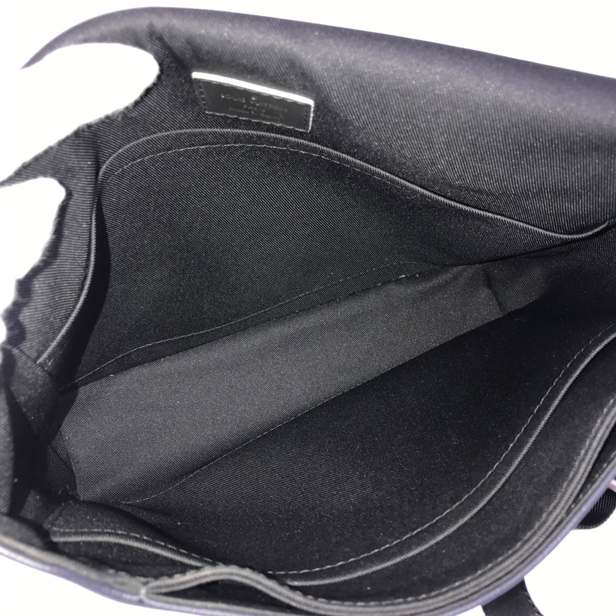 LOUIS VUITTON Damier Anfini District PM N41034 Shoulder bag