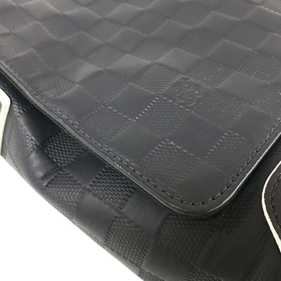 LOUIS VUITTON Damier Anfini District PM N41034 Shoulder bag