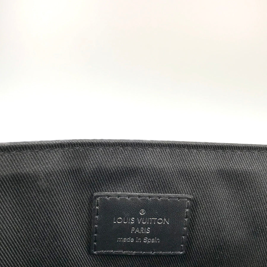 LOUIS VUITTON Monogram Eclipse District PM NM Messenger Shoulder Bag