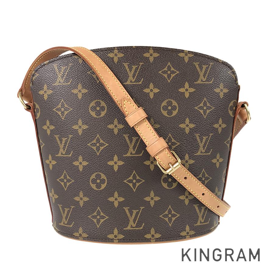 LOUIS VUITTON Monogram Drouot Shoulder Bag