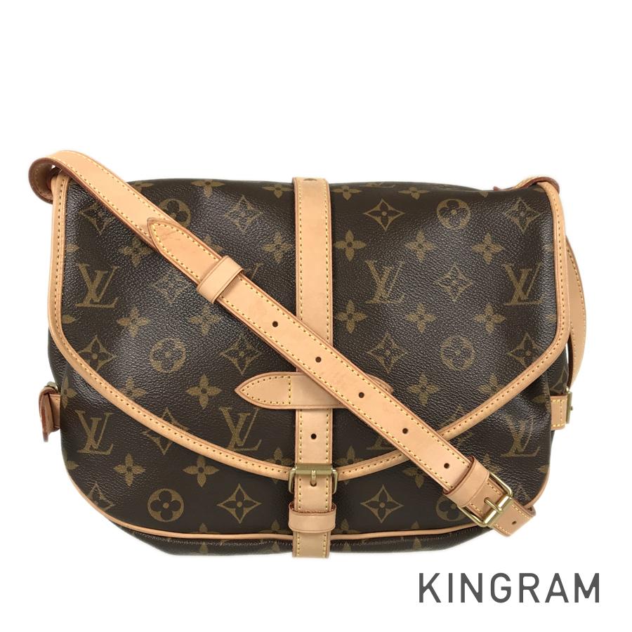 LOUIS VUITTON Monogram Saumur 30 M42256 Shoulder bag