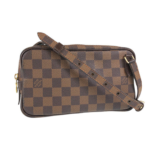 LOUIS VUITTON Damier Pochette Marly Bandouliere N51828 Shoulder bag