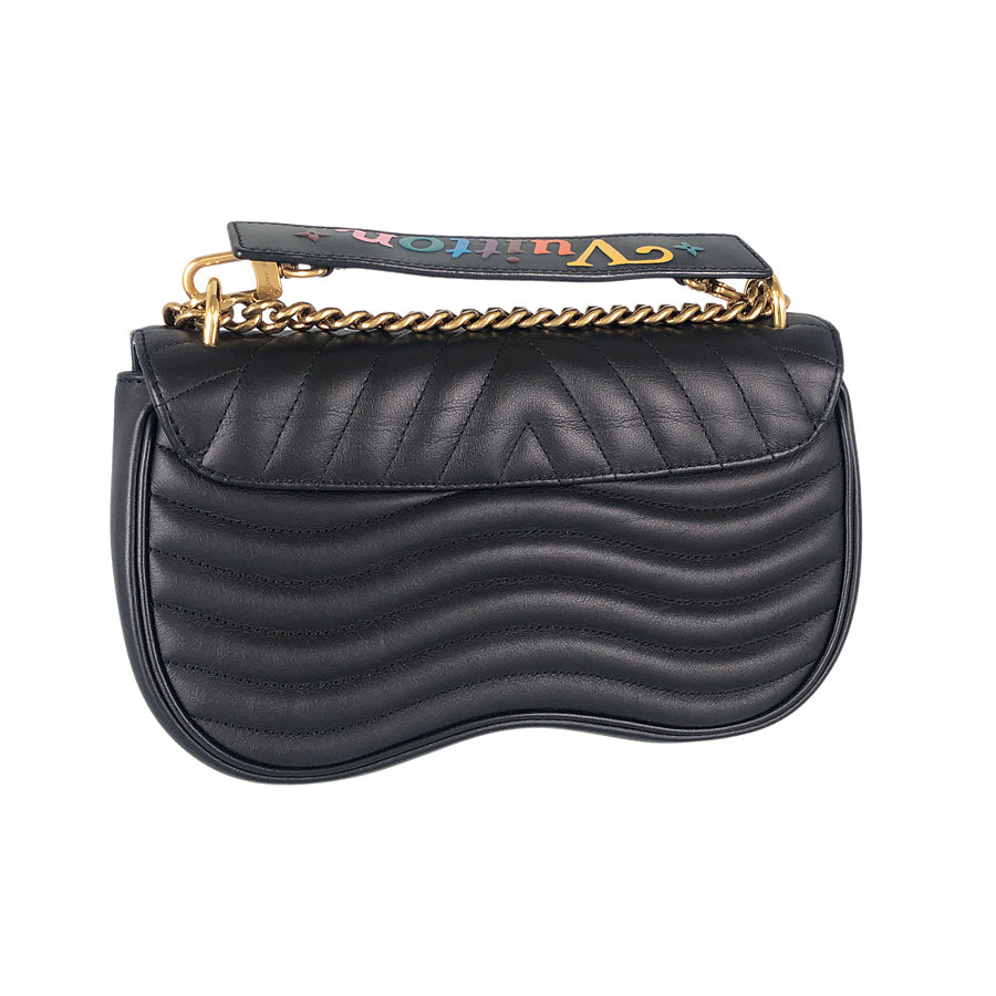 LOUIS VUITTON New Wave Chain Bag MM Shoulder Bag