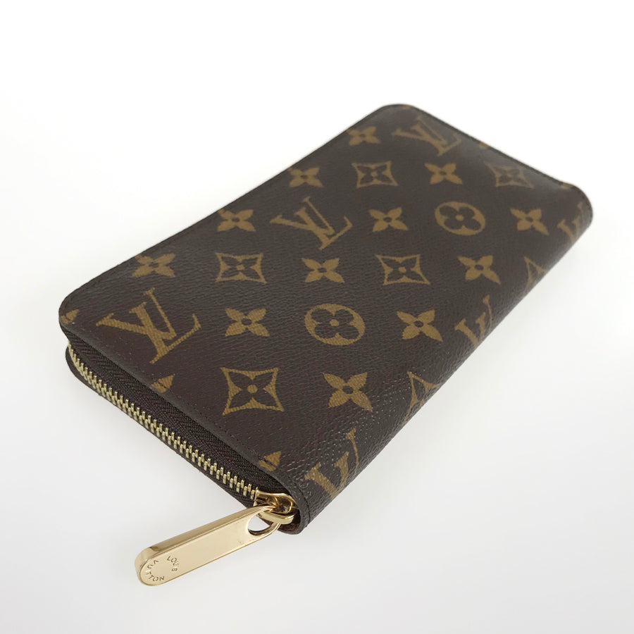 LOUIS VUITTON Monogram zippy wallet purse Zip Around
