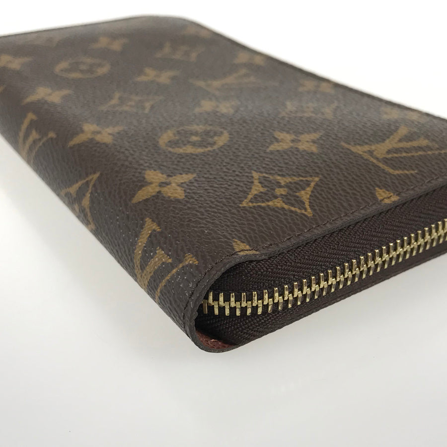 LOUIS VUITTON Monogram zippy wallet purse Zip Around