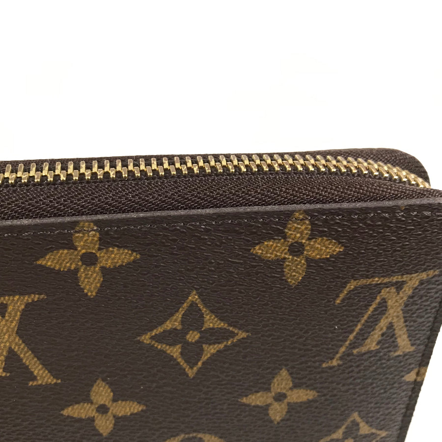 LOUIS VUITTON Monogram zippy wallet purse Zip Around