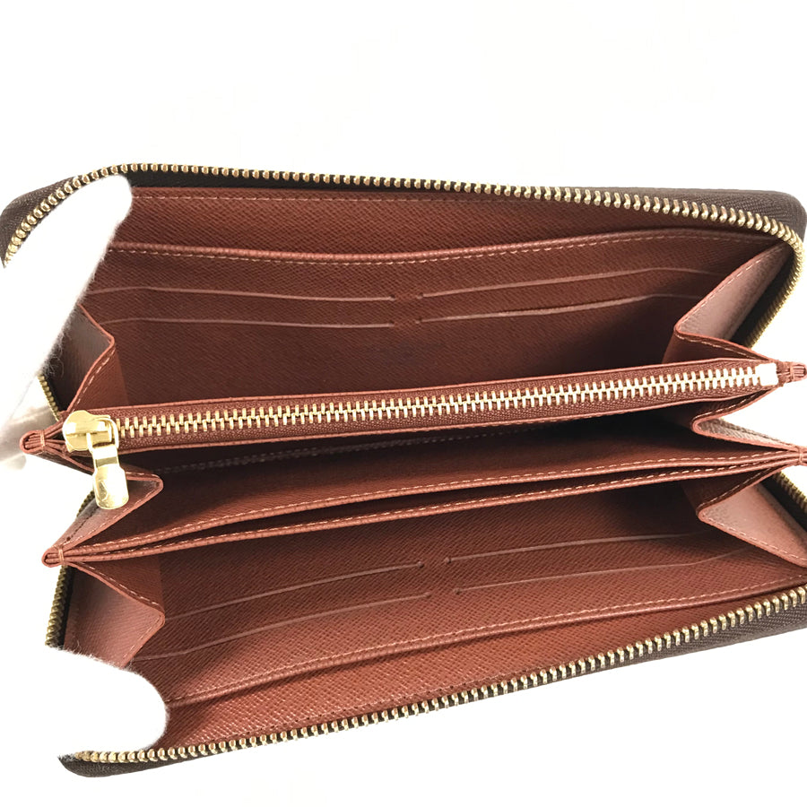 LOUIS VUITTON Monogram zippy wallet purse Zip Around