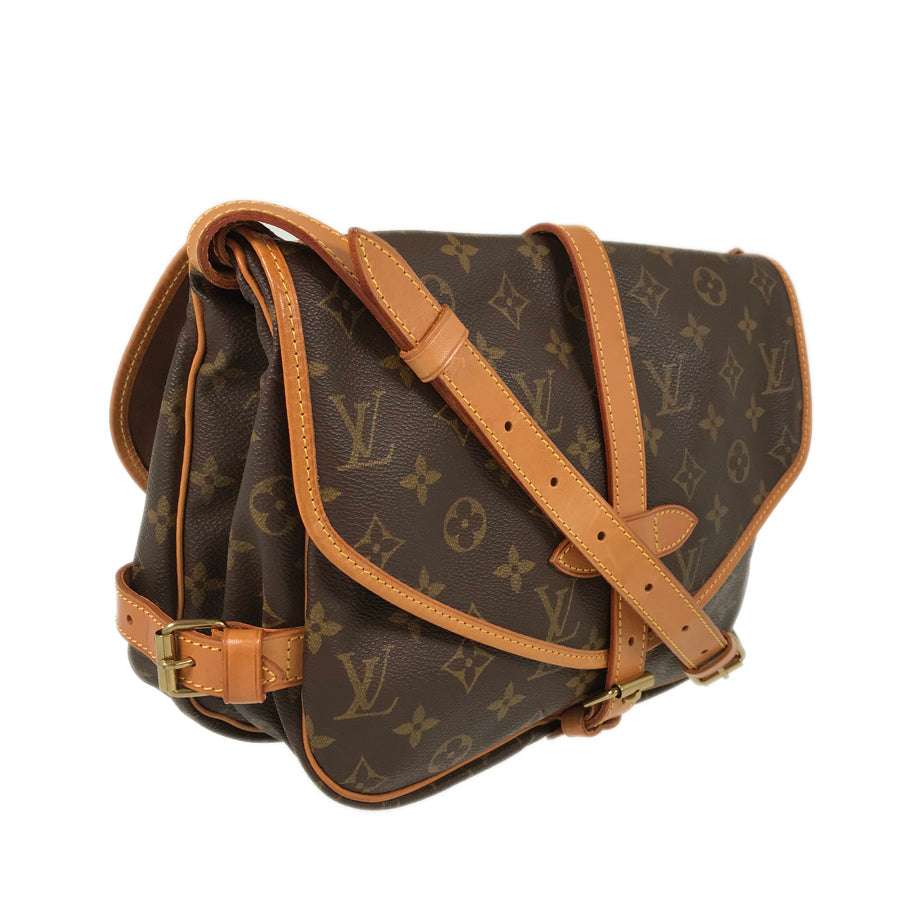 LOUIS VUITTON Monogram Saumur 30 M42256 Shoulder bag