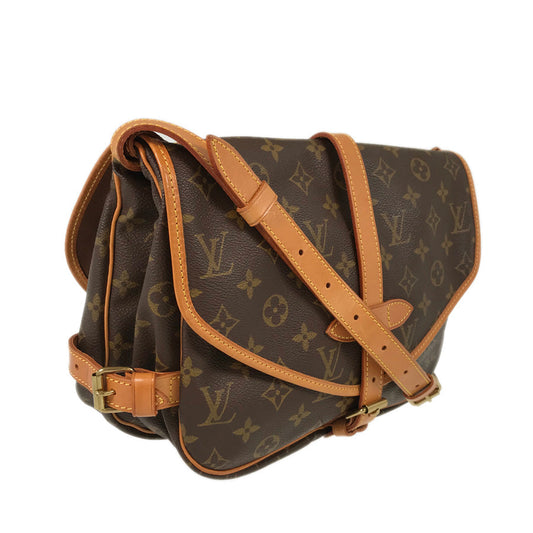 LOUIS VUITTON Monogram Saumur 30 M42256 Shoulder bag