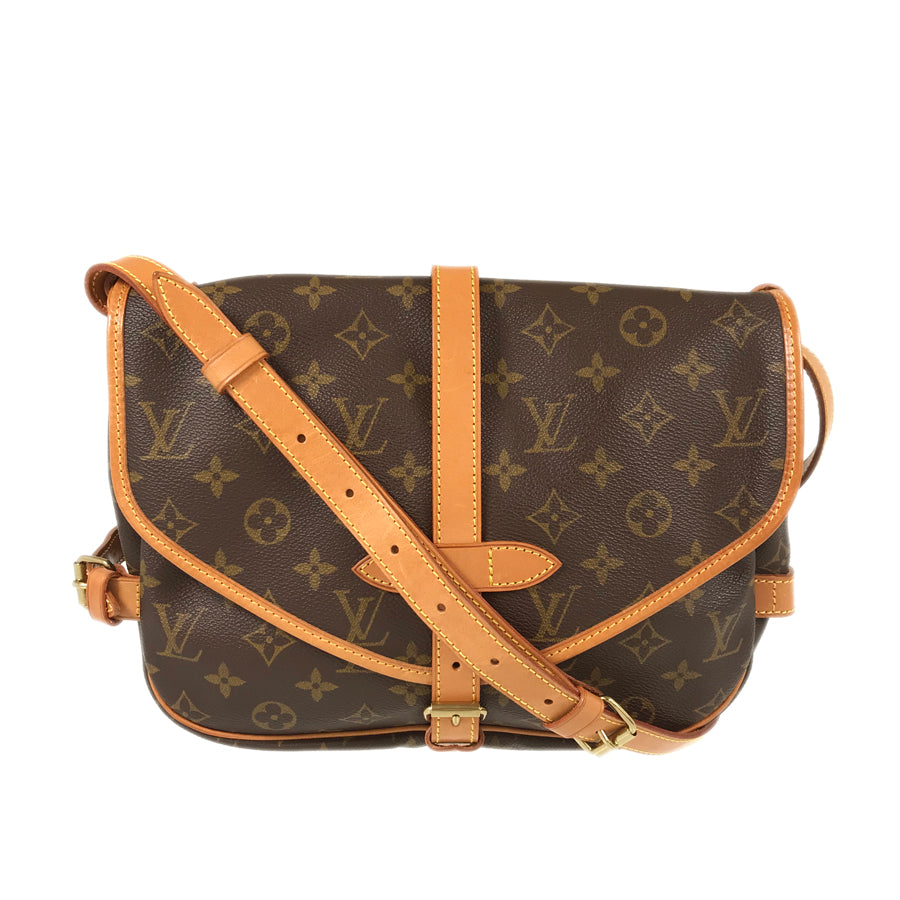 LOUIS VUITTON Monogram Saumur 30 M42256 Shoulder bag