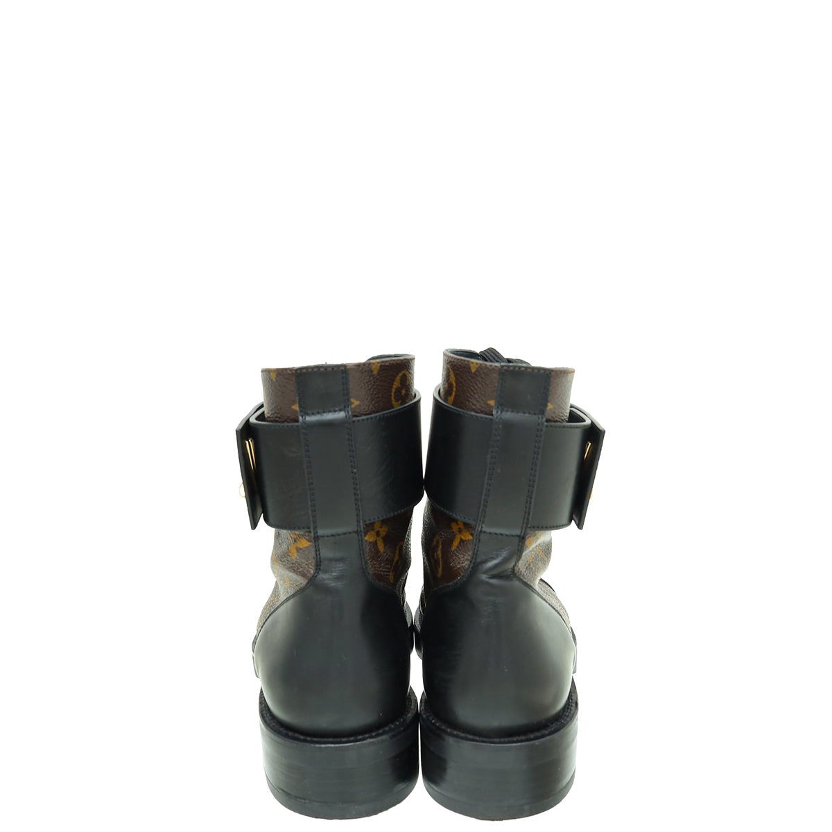 Louis Vuitton Bicolor Monogram Wonderland Flat Ranger Boot 39