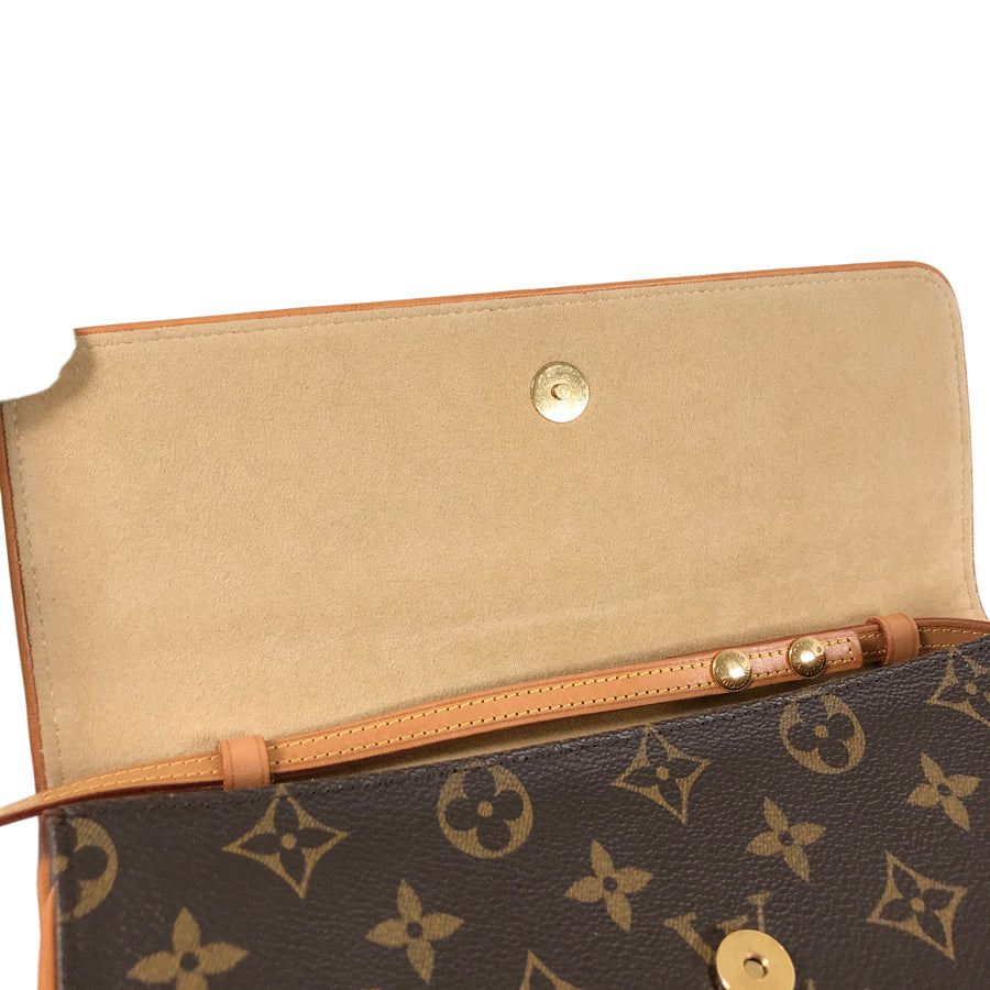 LOUIS VUITTON Monogram Pochette Twin GM M51852 Shoulder bag
