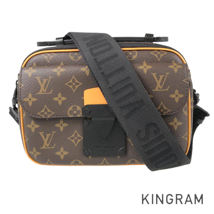 LOUIS VUITTON Monogram Macassar S Lock Messenger M46688 Shoulder bag