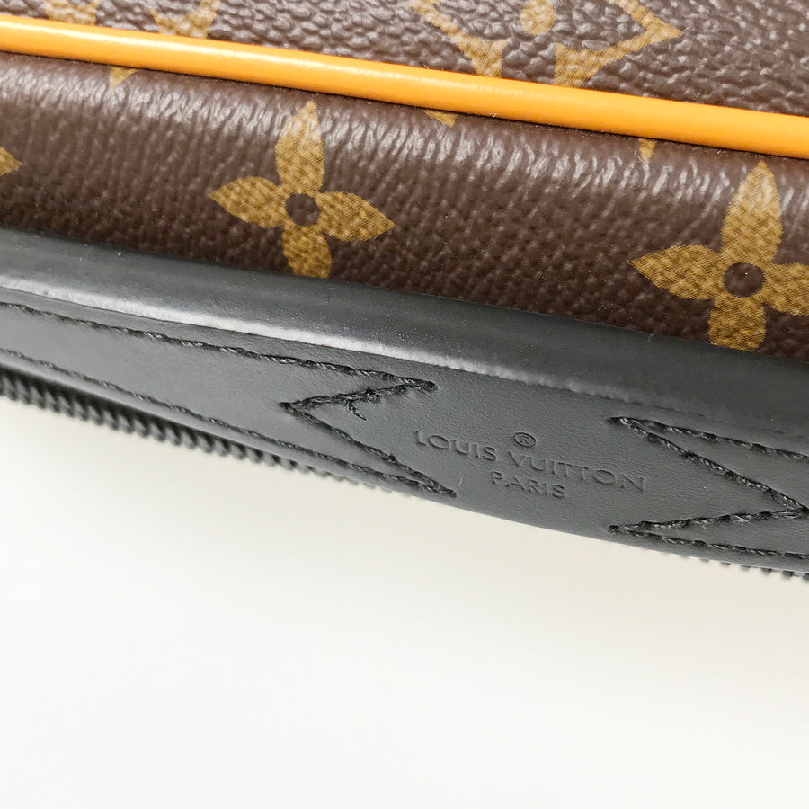 LOUIS VUITTON Monogram Macassar S Lock Messenger M46688 Shoulder bag