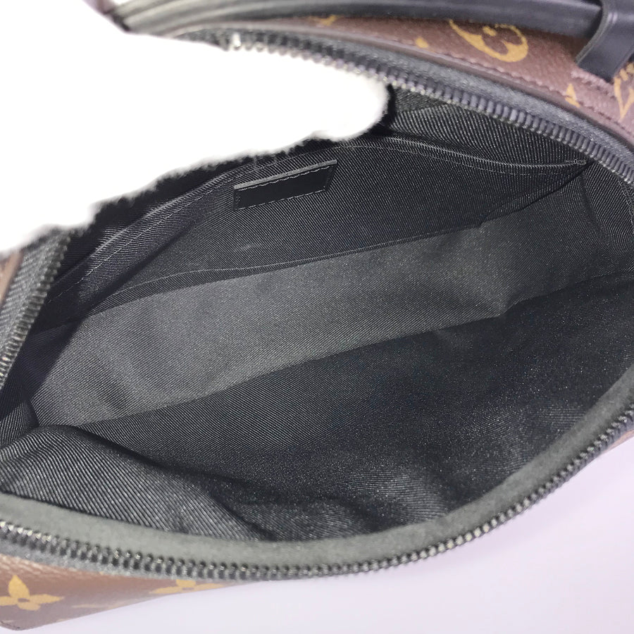 LOUIS VUITTON Monogram Macassar S Lock Messenger M46688 Shoulder bag