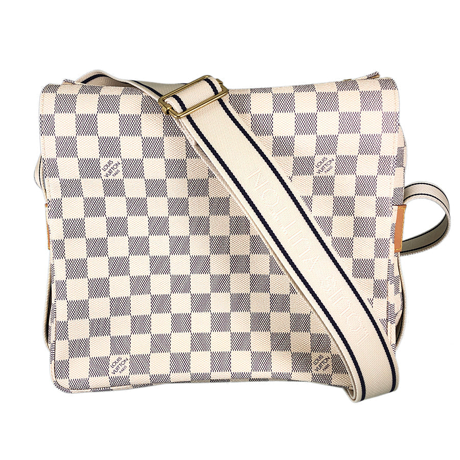 LOUIS VUITTON Damier Azur Naviglio N51189 Shoulder bag